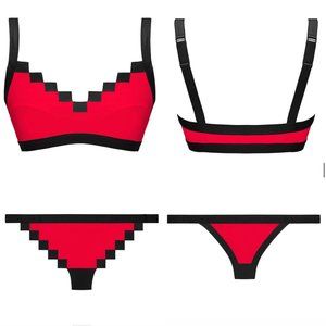 Maison Pixel Top and Panties Set